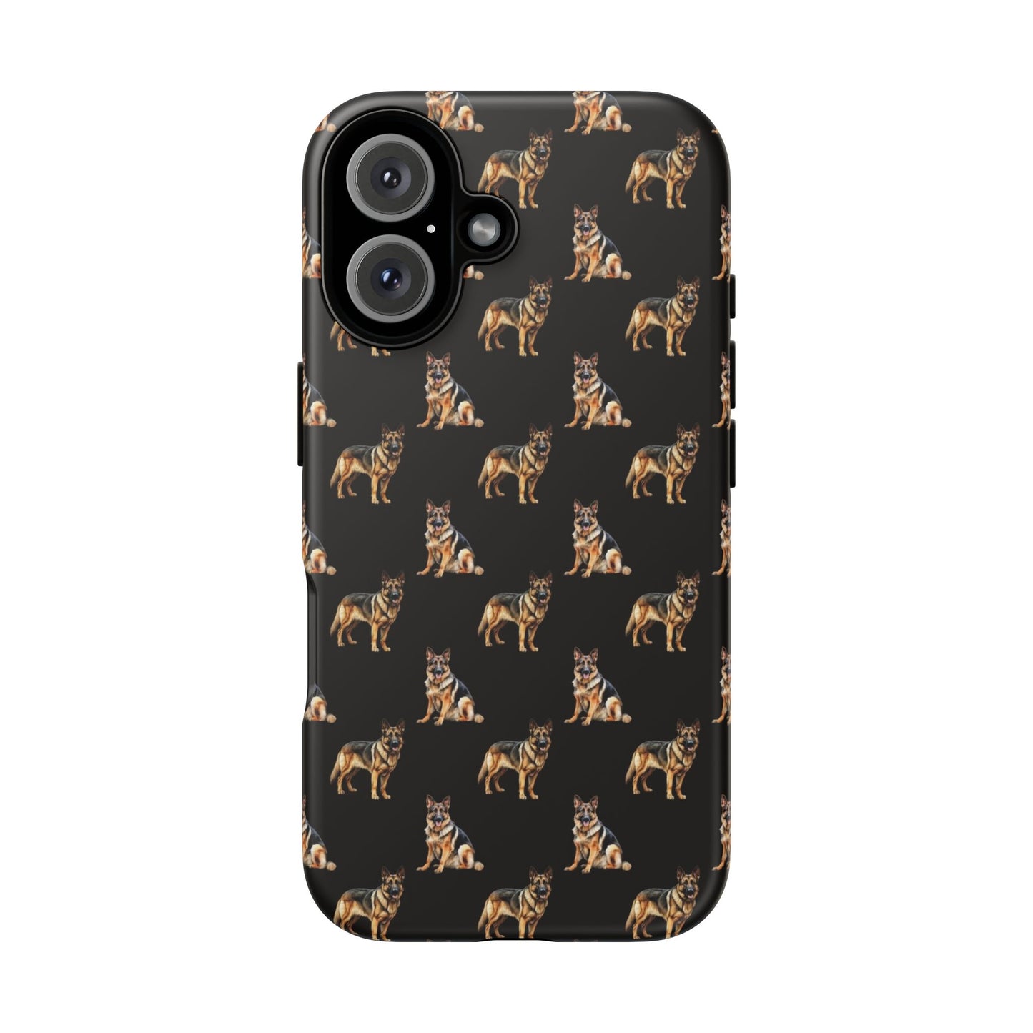 German Shepherd Phone Case Black