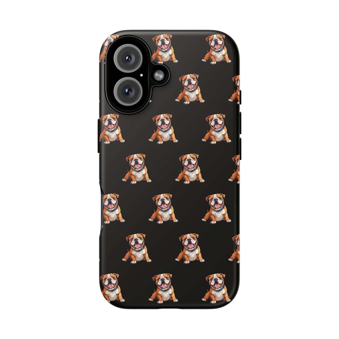 Bulldog Phone Case Black