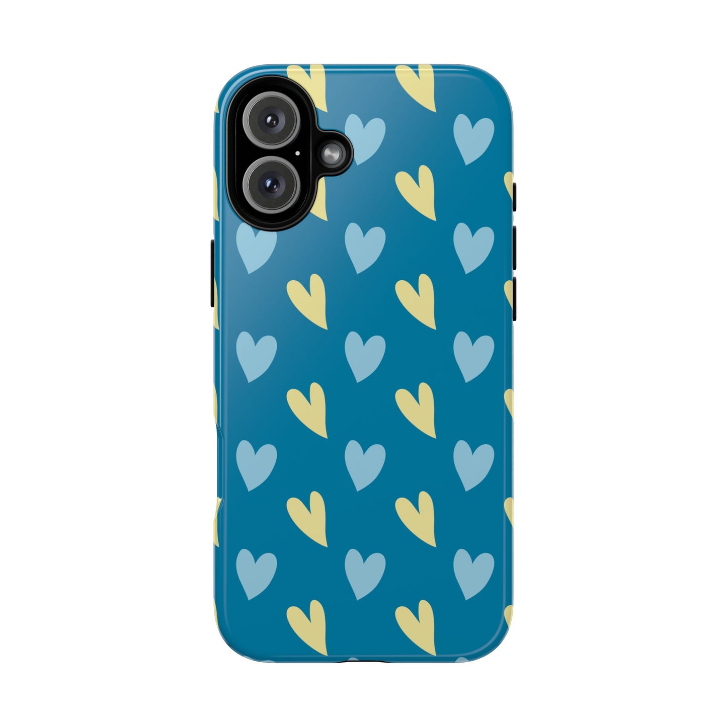 Heart Phone Case Blue