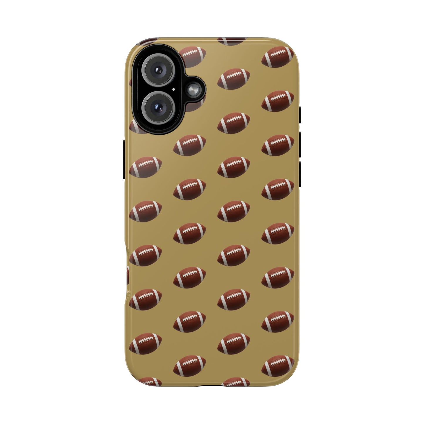 Football Phone Case Gold