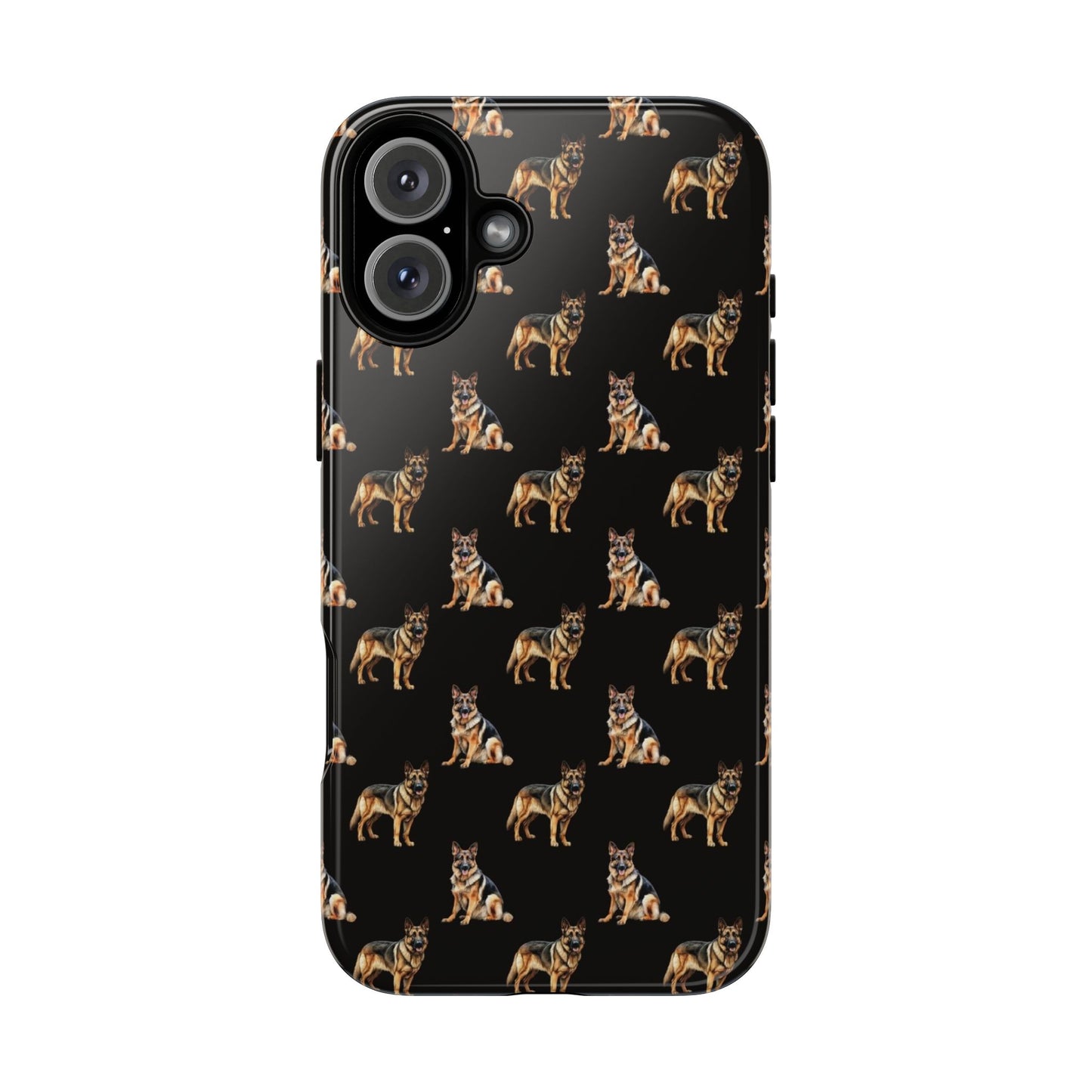 German Shepherd Phone Case Black