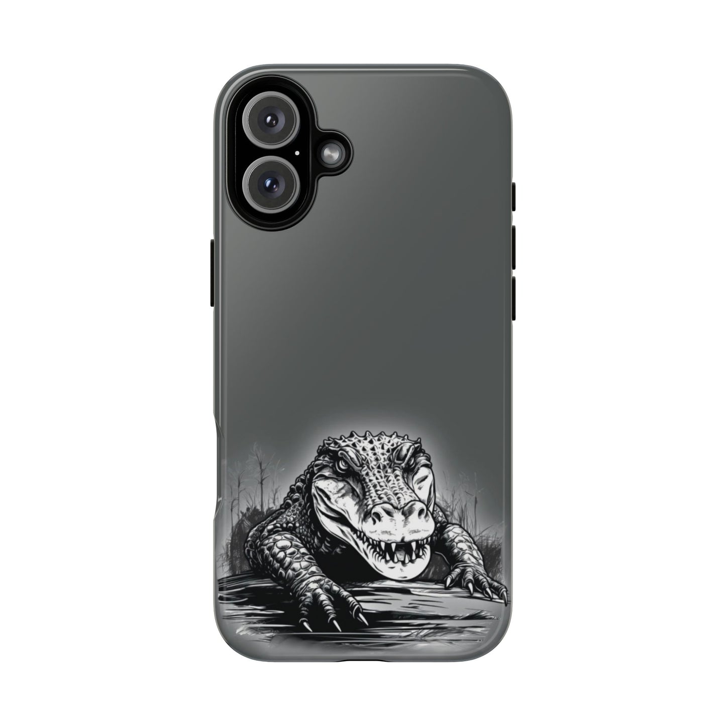 Gator Phone Case Gray