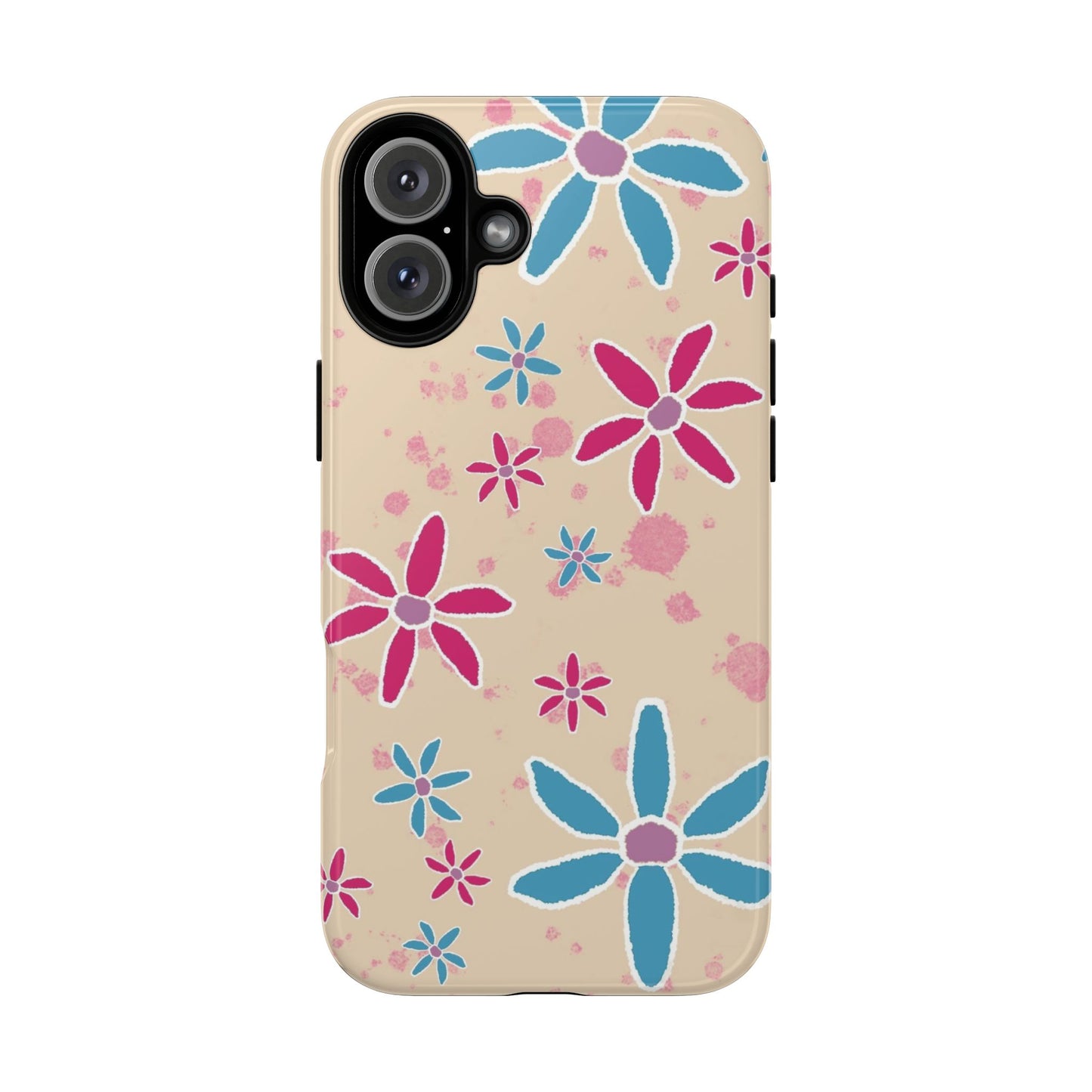 Flower Phone Case Cream