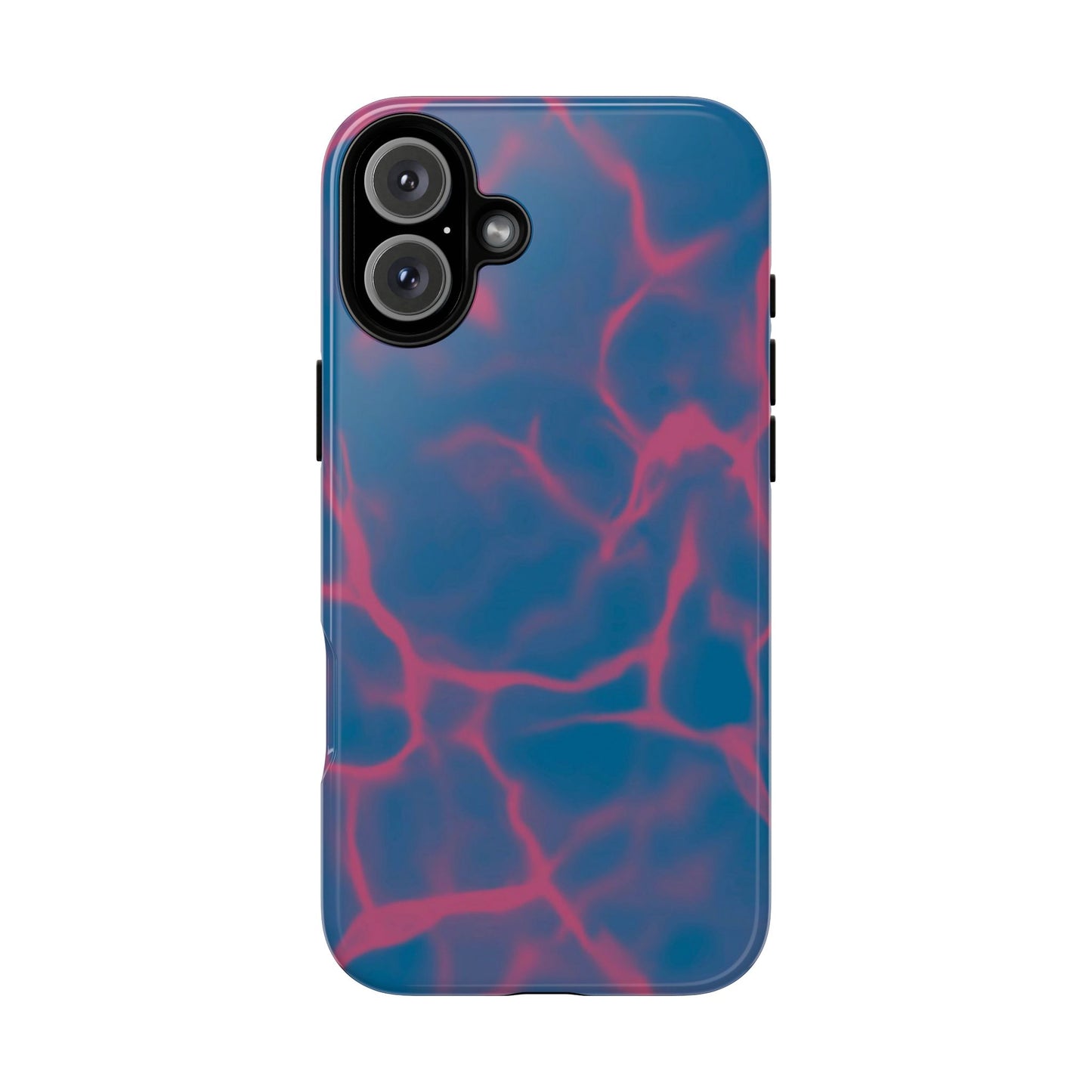 Marble Phone Case Blue Pink