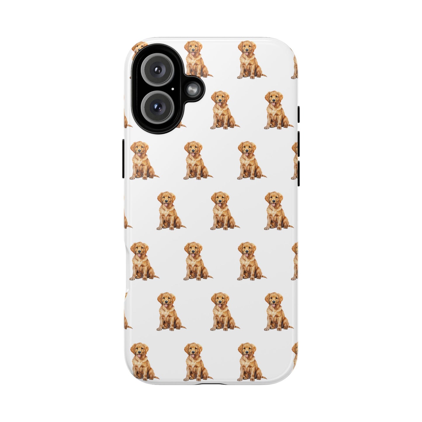 Golden Retriever Phone Case White