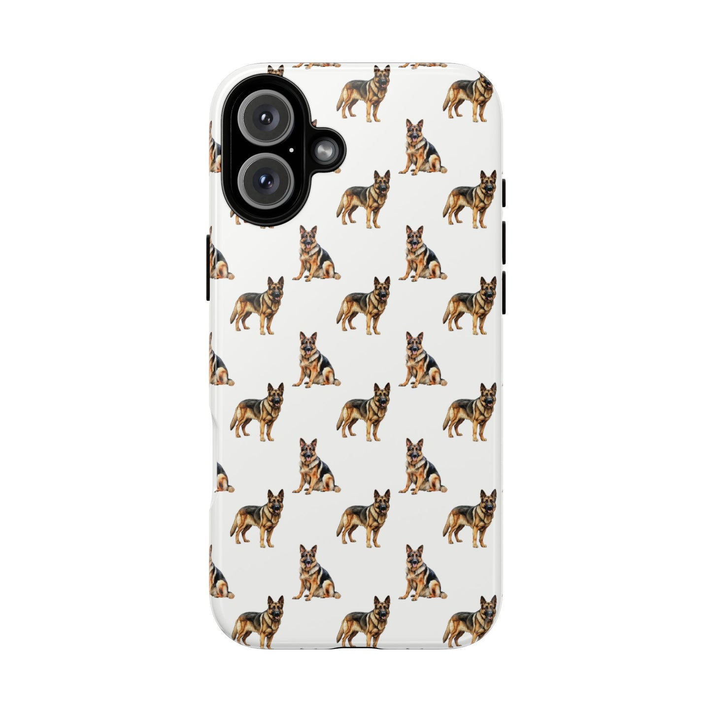 German Shepherd Phone Case White