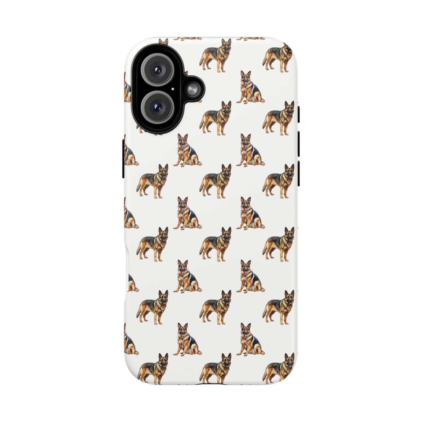 German Shepherd Phone Case White