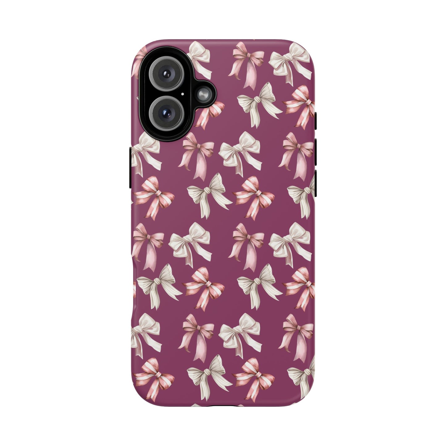 Bow Phone Case Berry