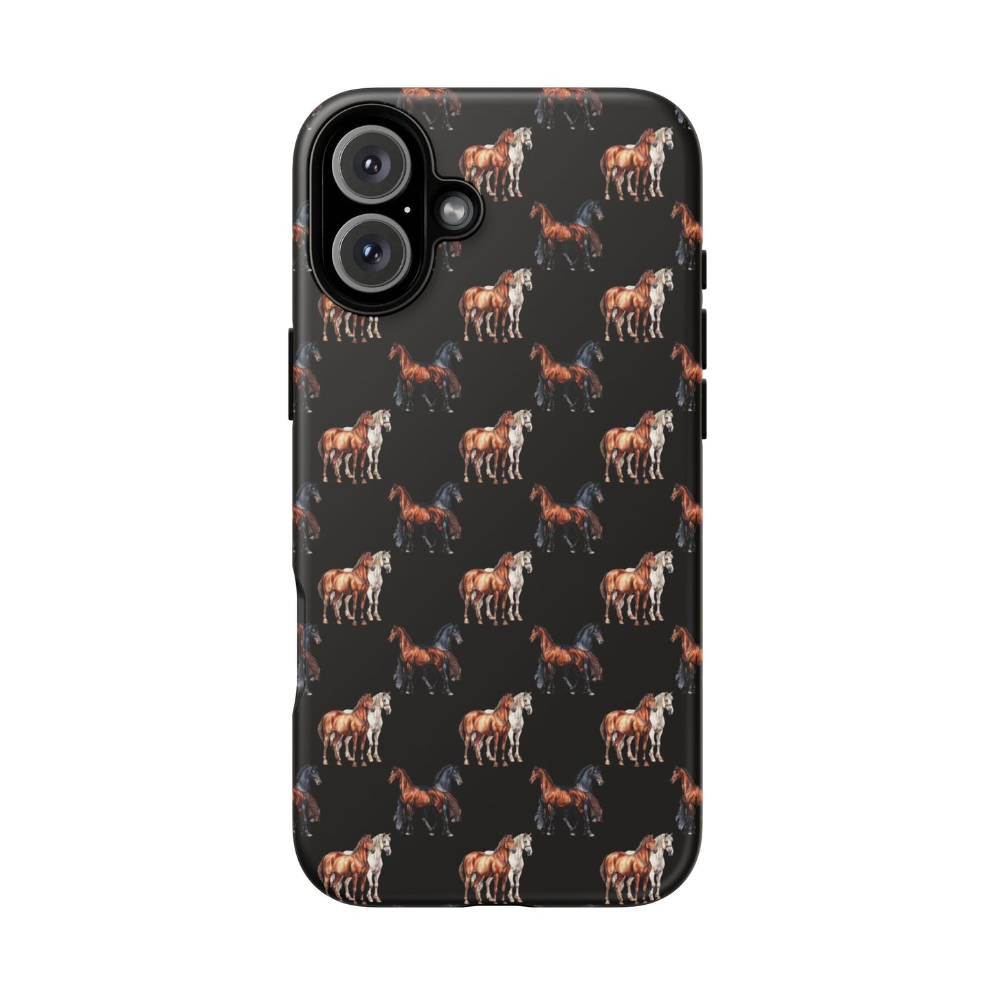 Horse Phone Case Black