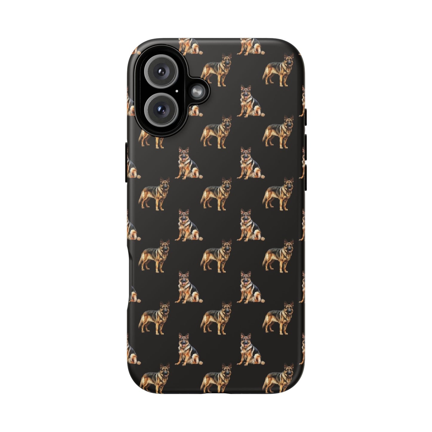 German Shepherd Phone Case Black