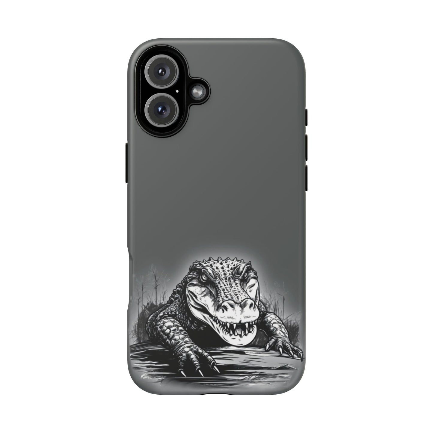 Gator Phone Case Gray