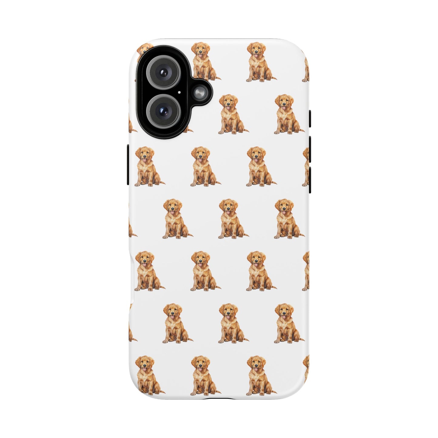 Golden Retriever Phone Case White