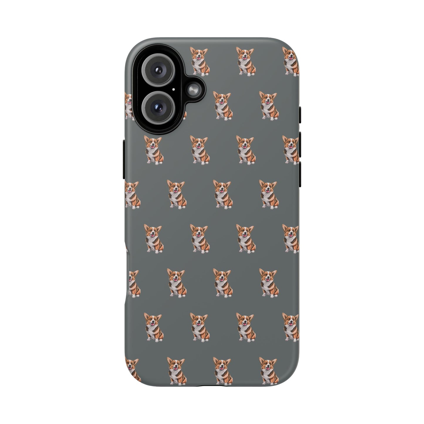 Corgi Phone Case Gray