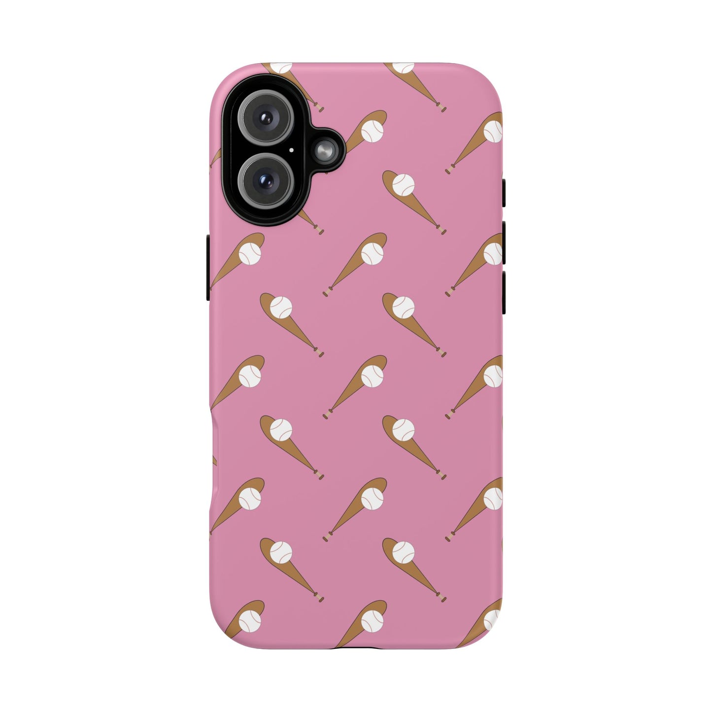 Baseball Phone Case Pink