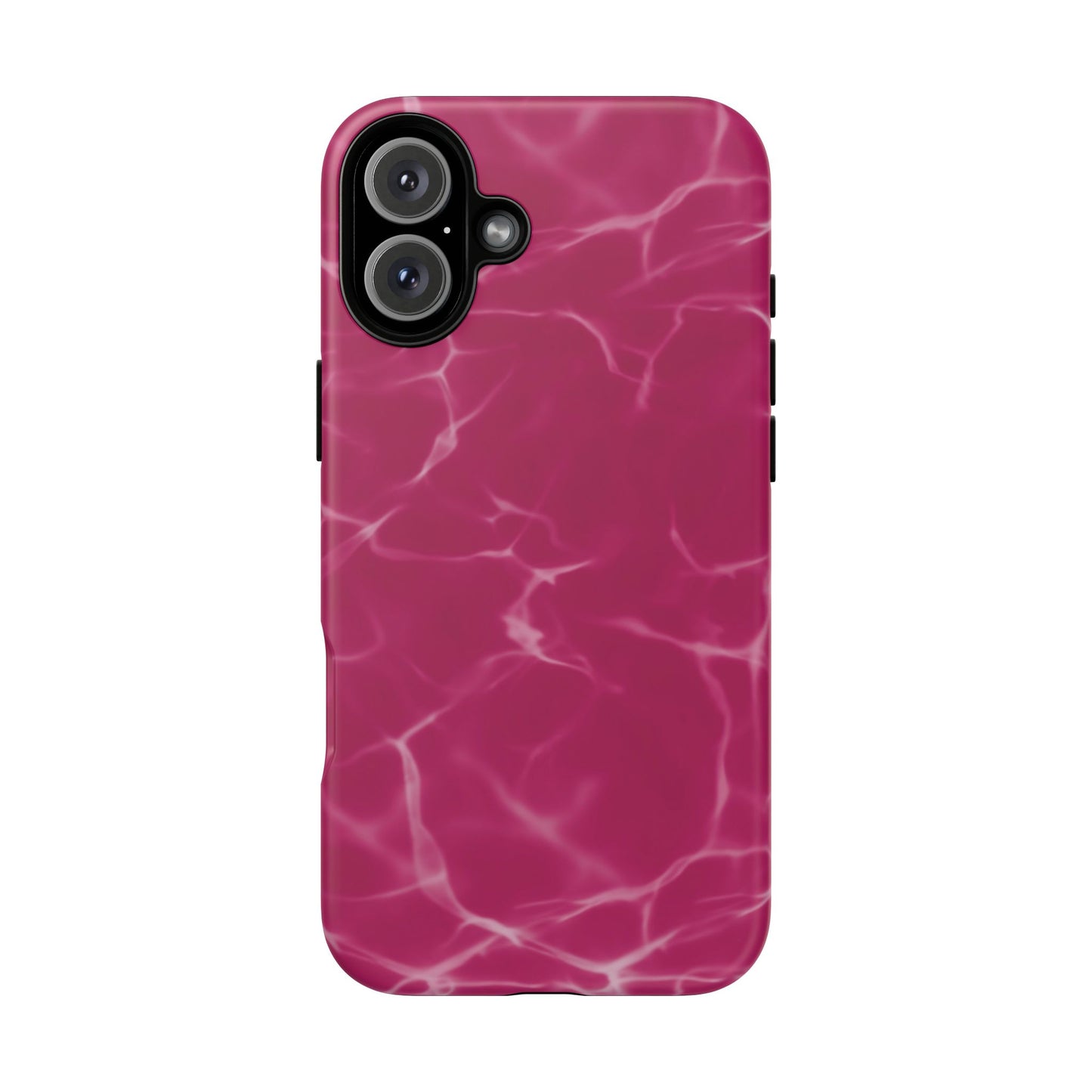 Marble Print Phone Case Berry