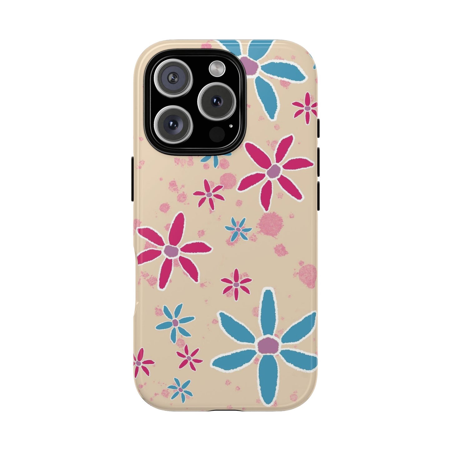 Flower Phone Case Cream