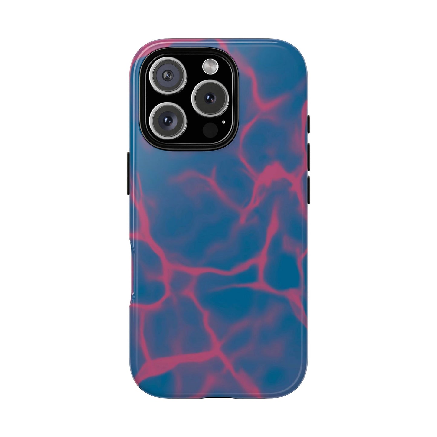 Marble Phone Case Blue Pink