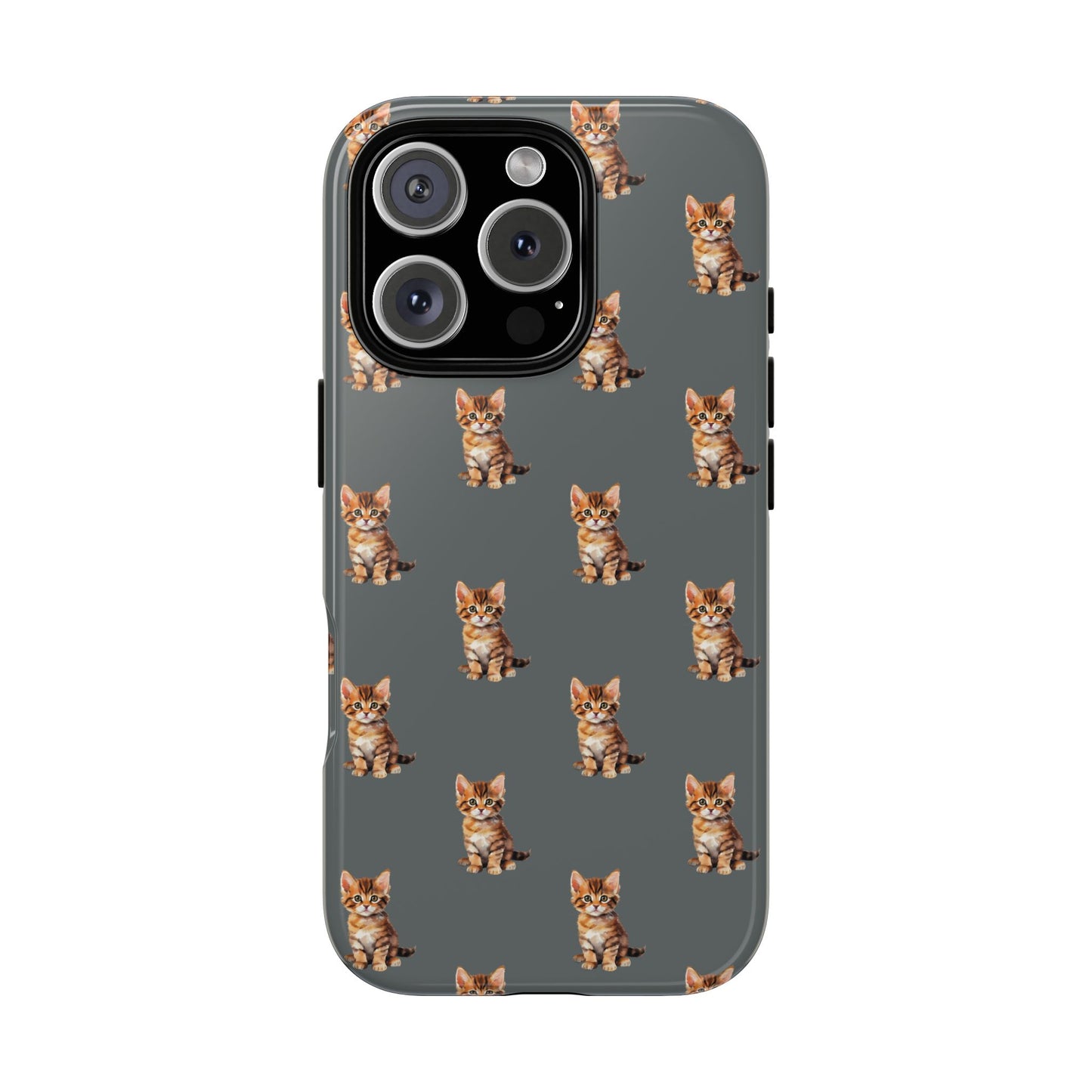 Cat Phone Case Gray