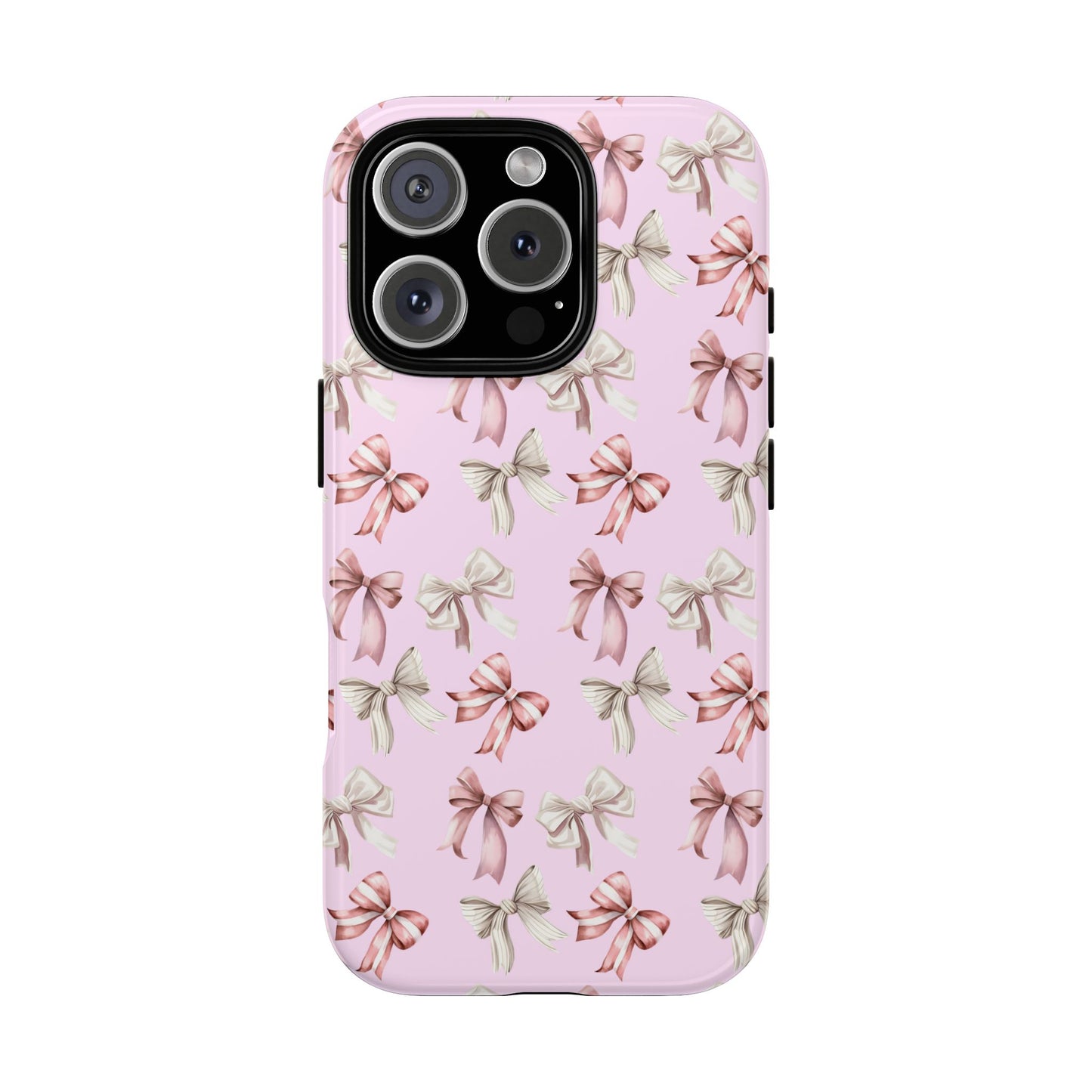 Bow Phone Case Pale Pink