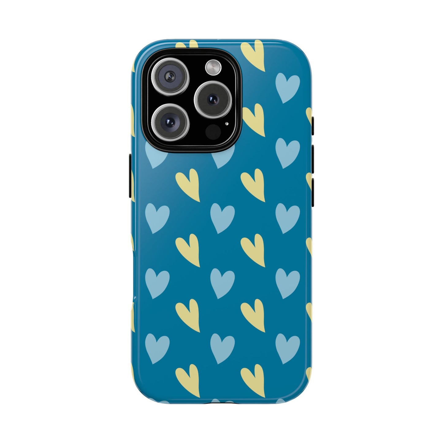 Heart Phone Case Blue