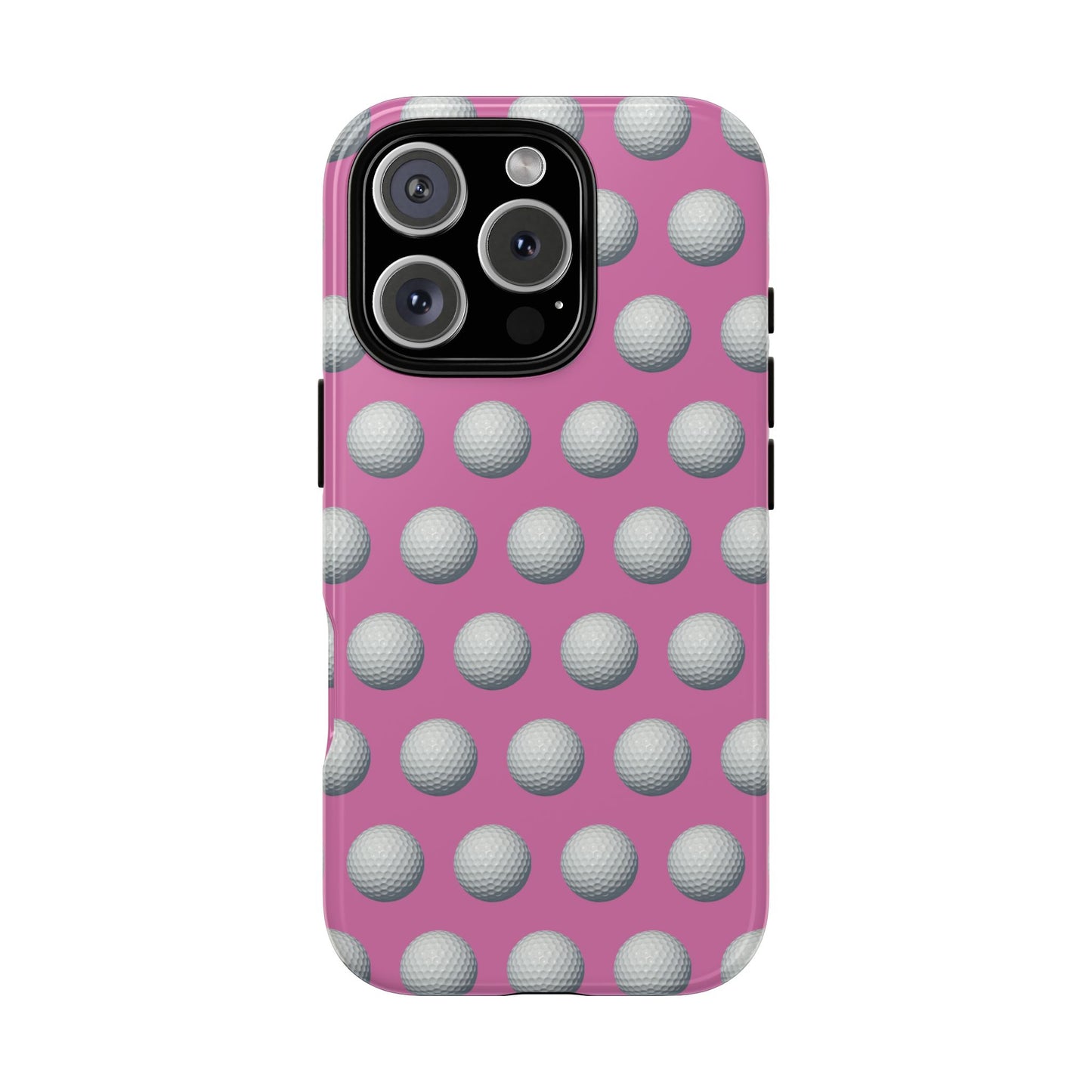 Golf Ball Phone Case Pink