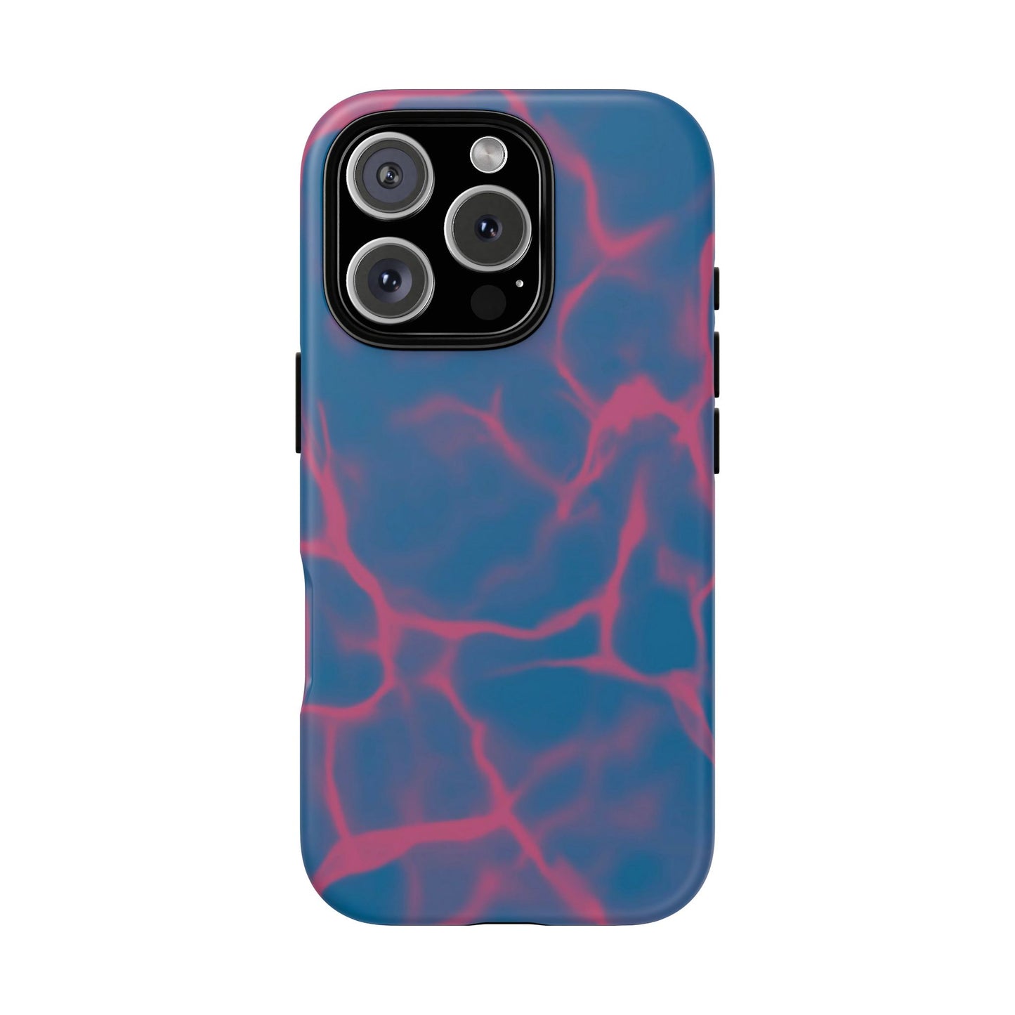 Marble Phone Case Blue Pink