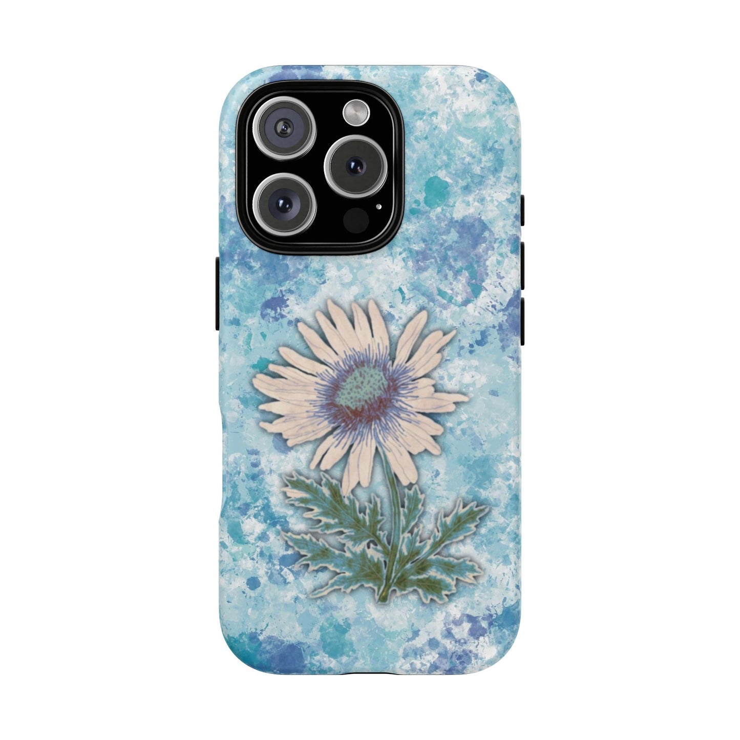 Daisy Phone Case Blue