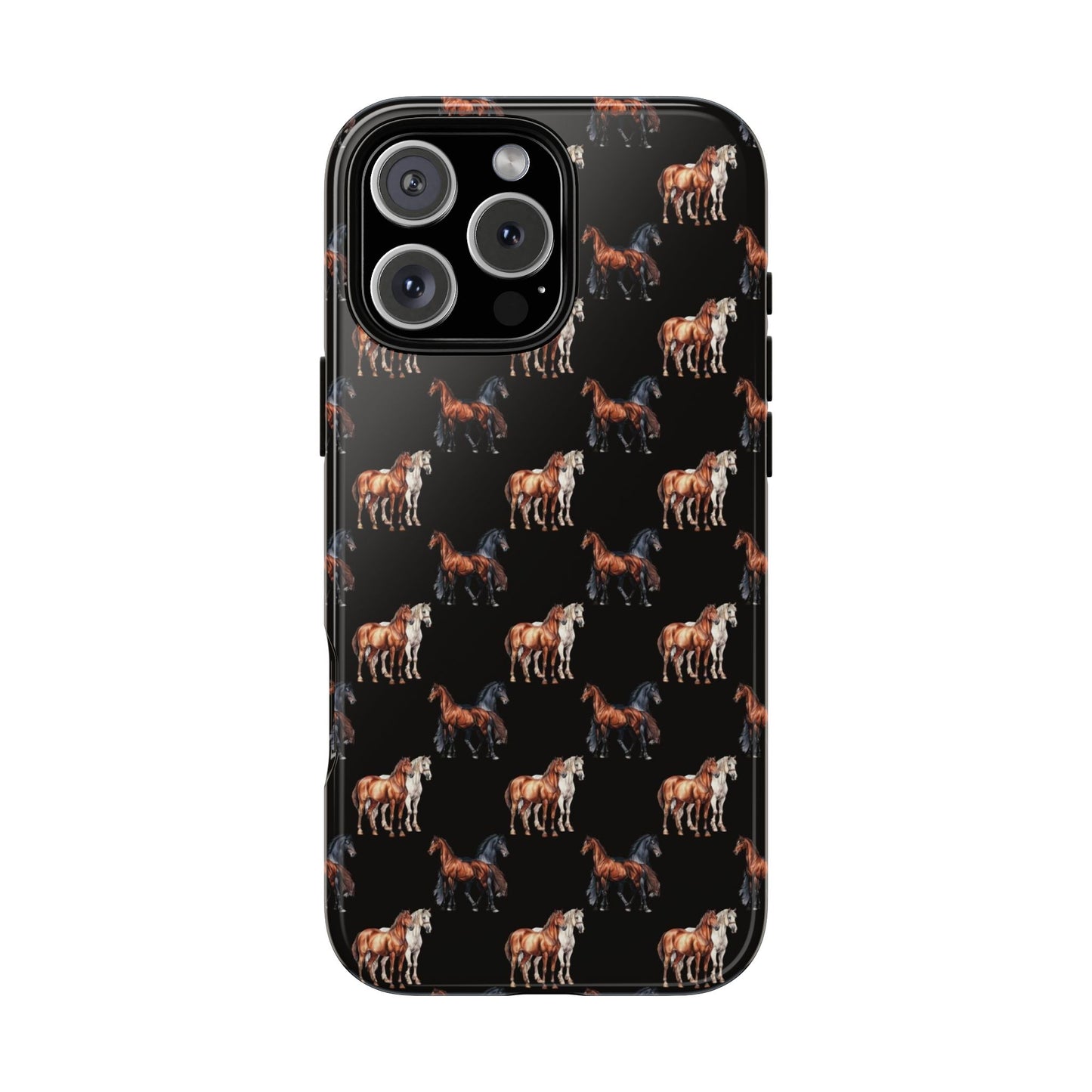 Horse Phone Case Black