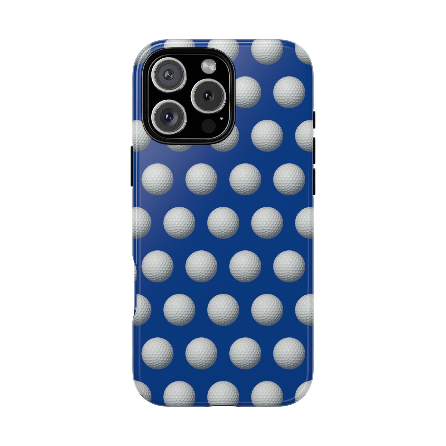 Golf Ball Phone Case Blue