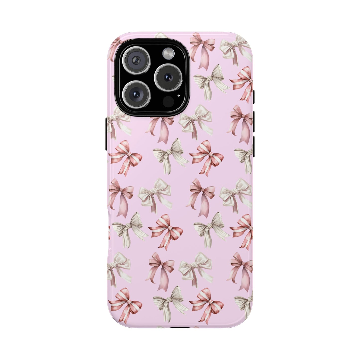 Bow Phone Case Pale Pink