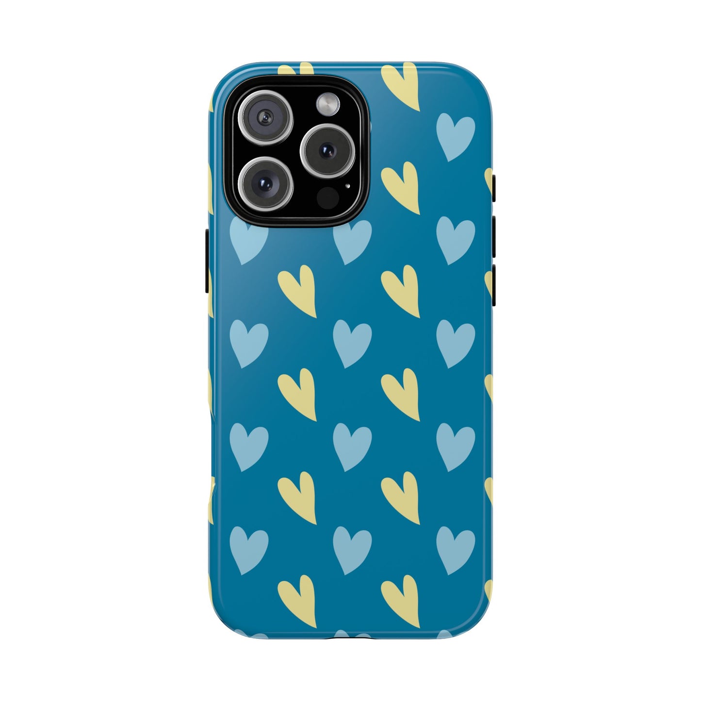 Heart Phone Case Blue