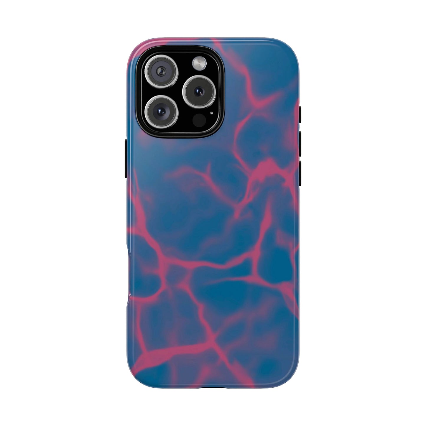 Marble Phone Case Blue Pink