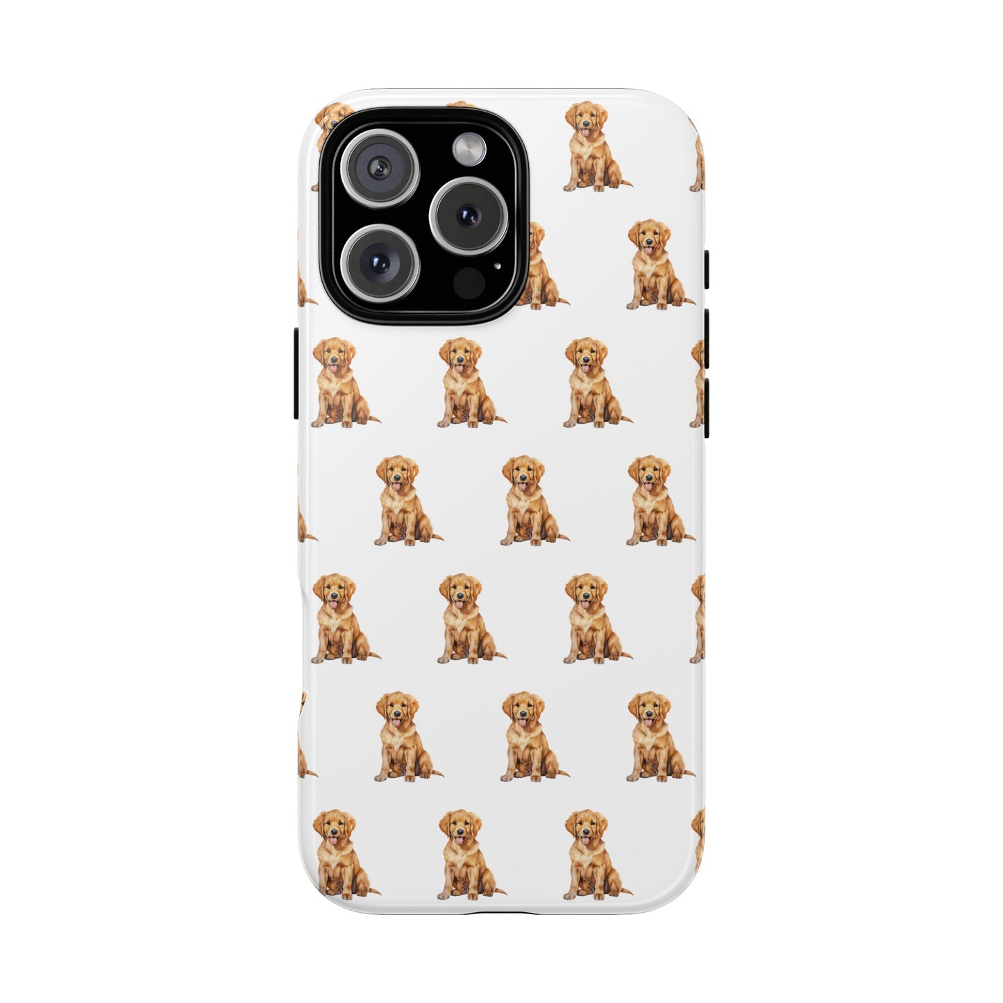 Golden Retriever Phone Case White