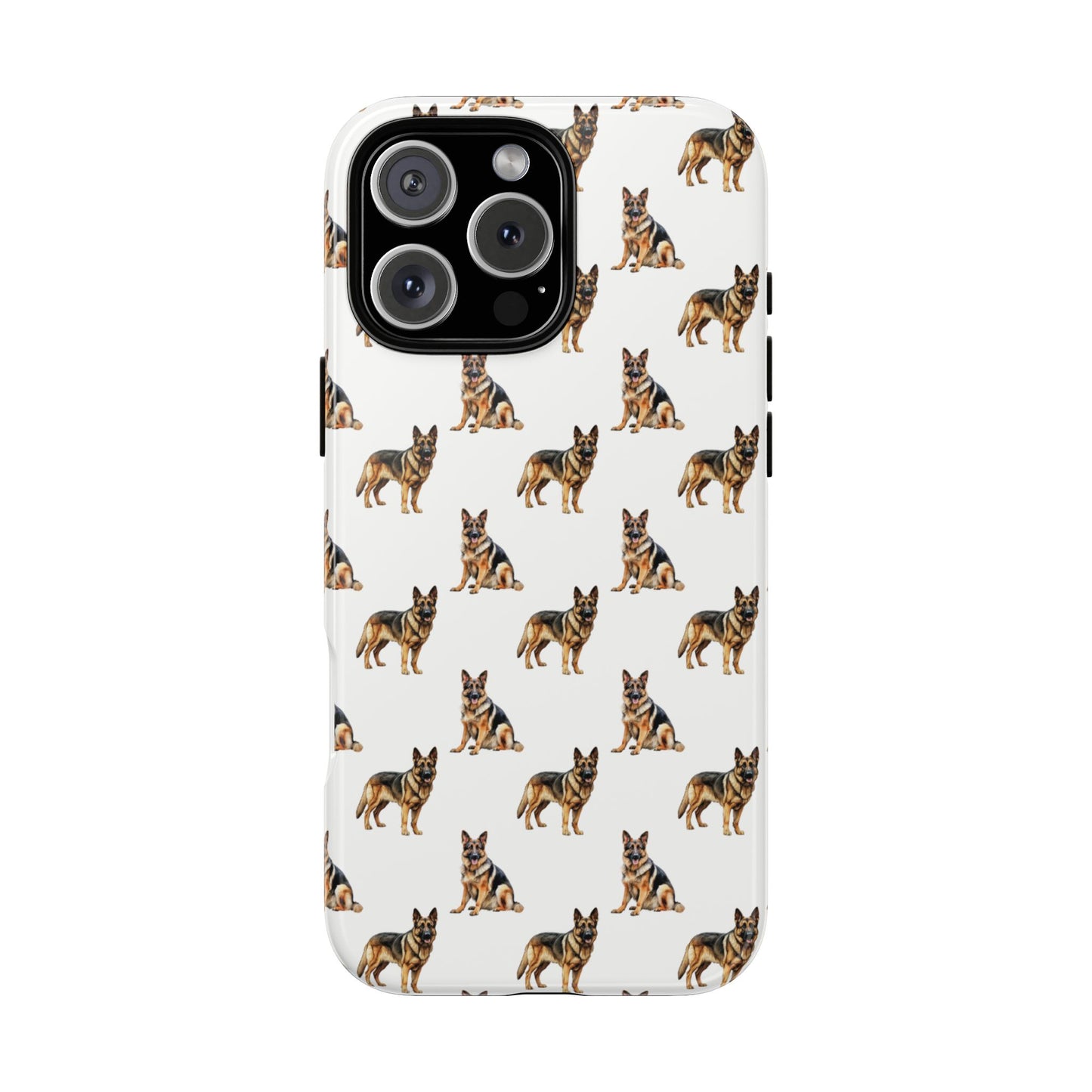 German Shepherd Phone Case White