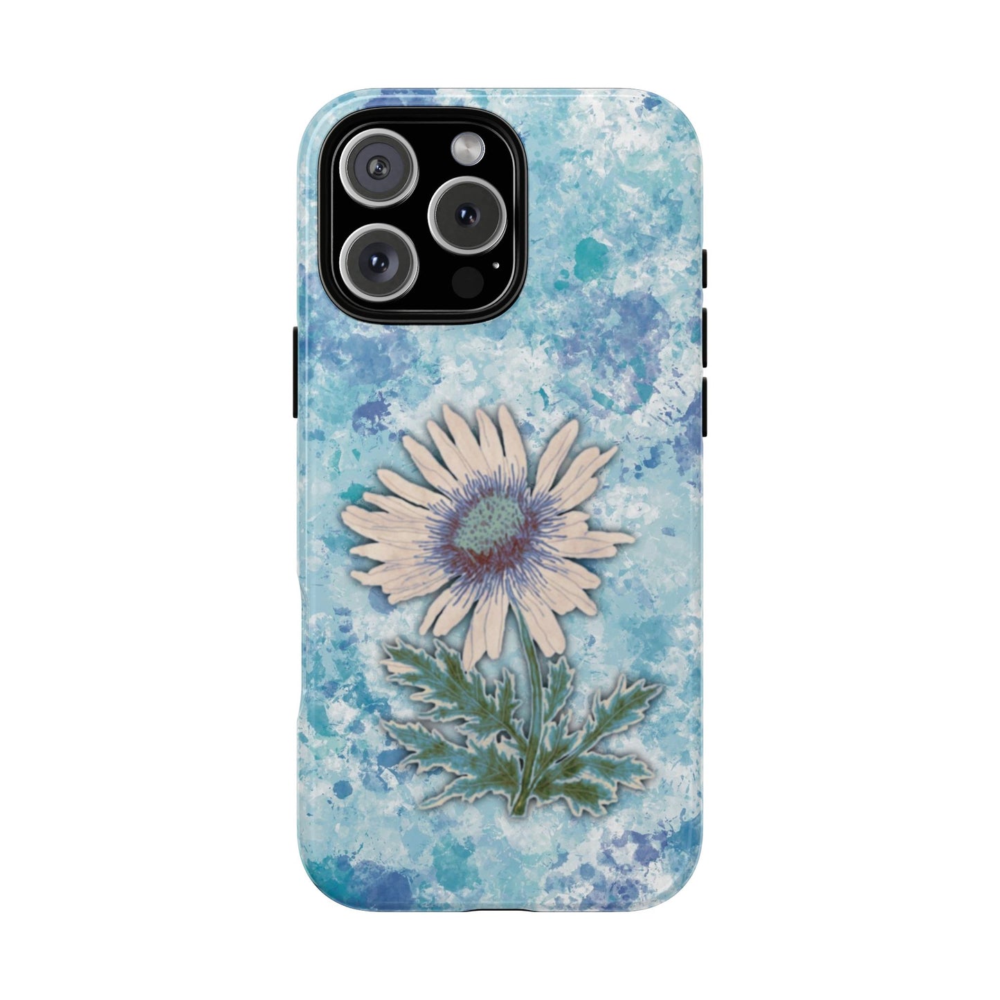 Daisy Phone Case Blue