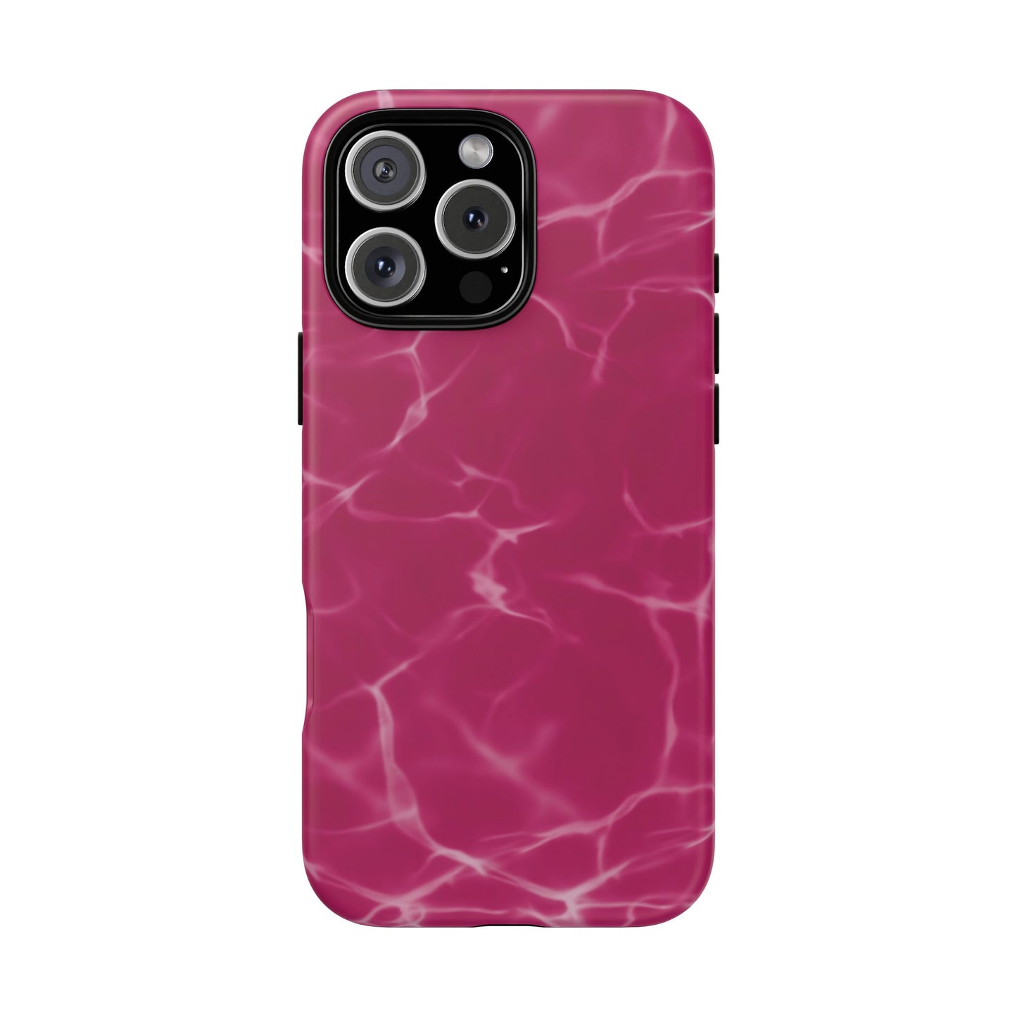 Marble Print Phone Case Berry