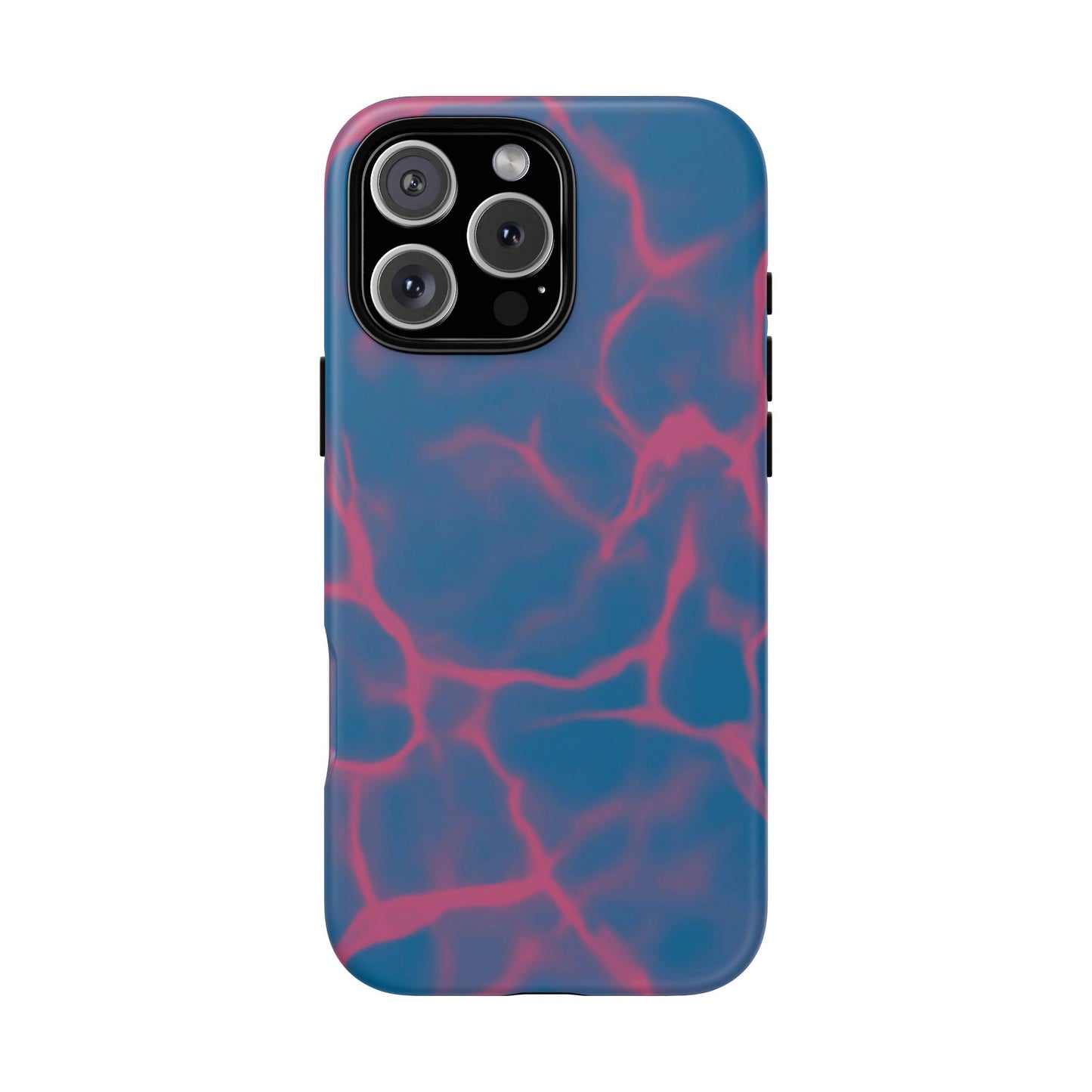 Marble Phone Case Blue Pink