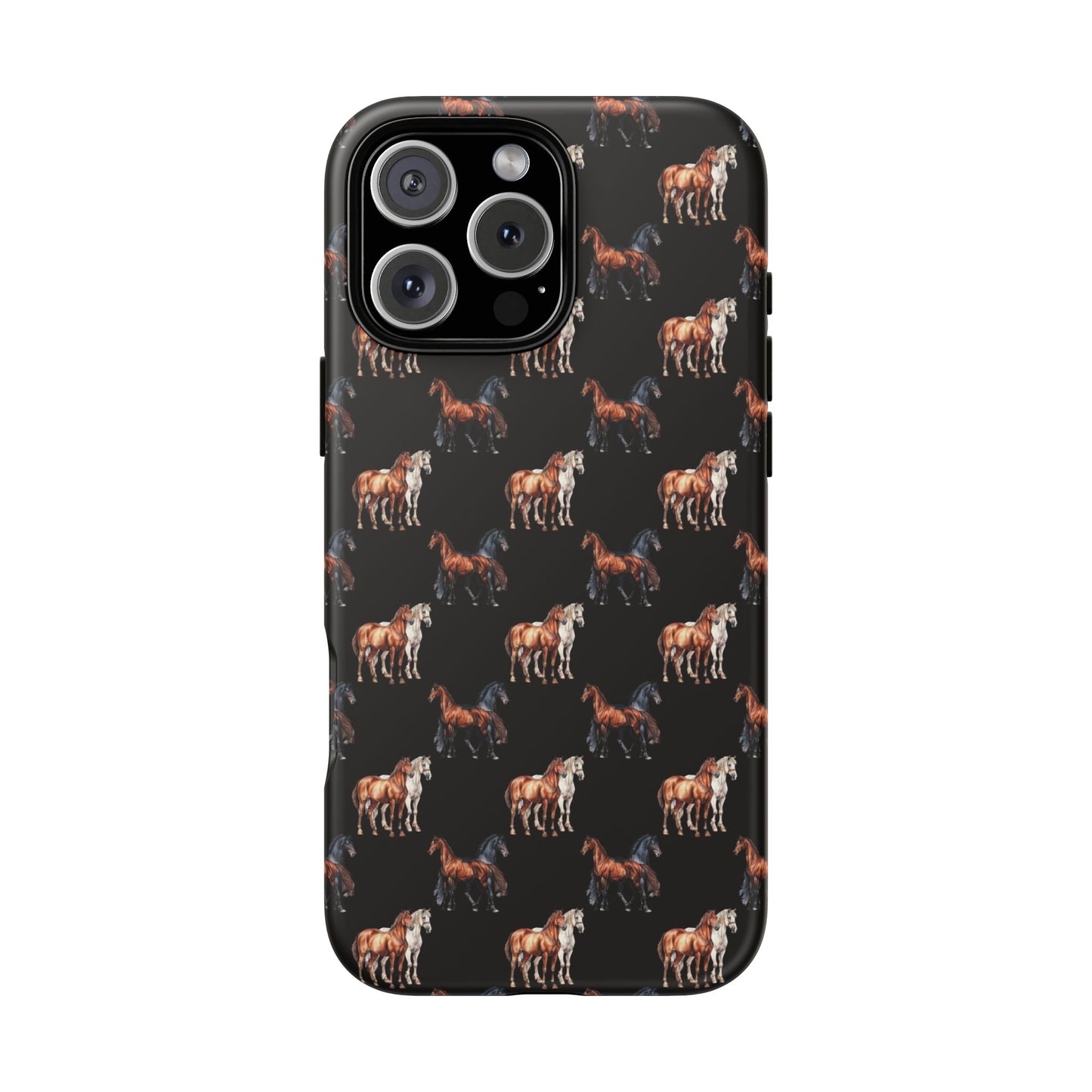 Horse Phone Case Black