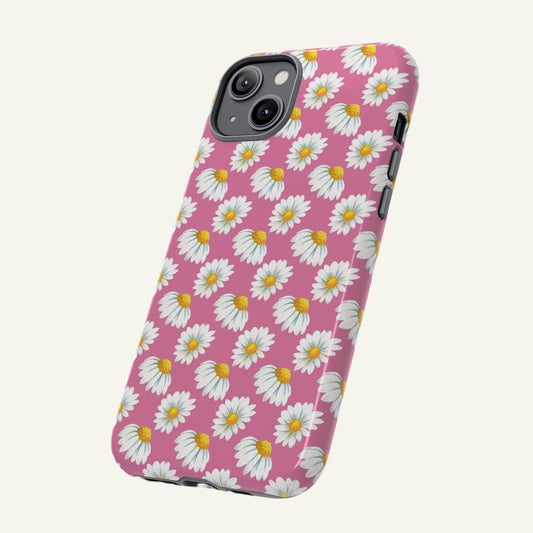 Daisy Phone Case Pink