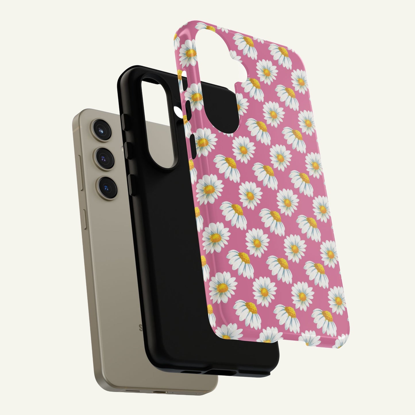 Daisy Phone Case Pink