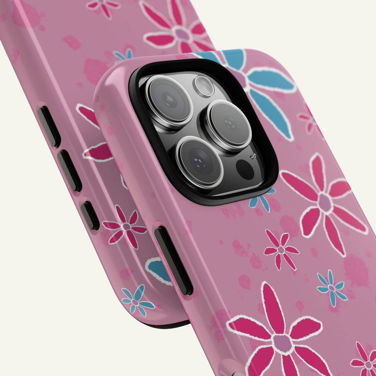 Flower Phone Case Pink