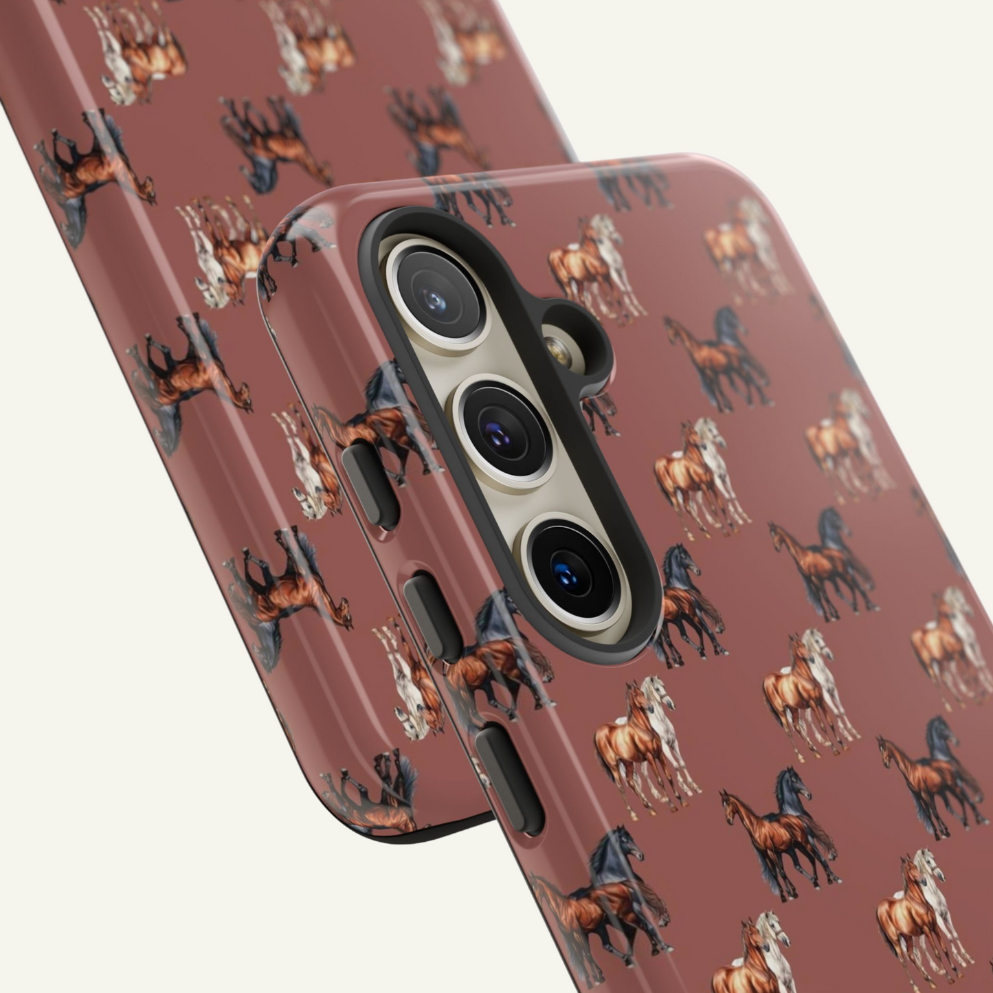 Horse Phone Case Brown