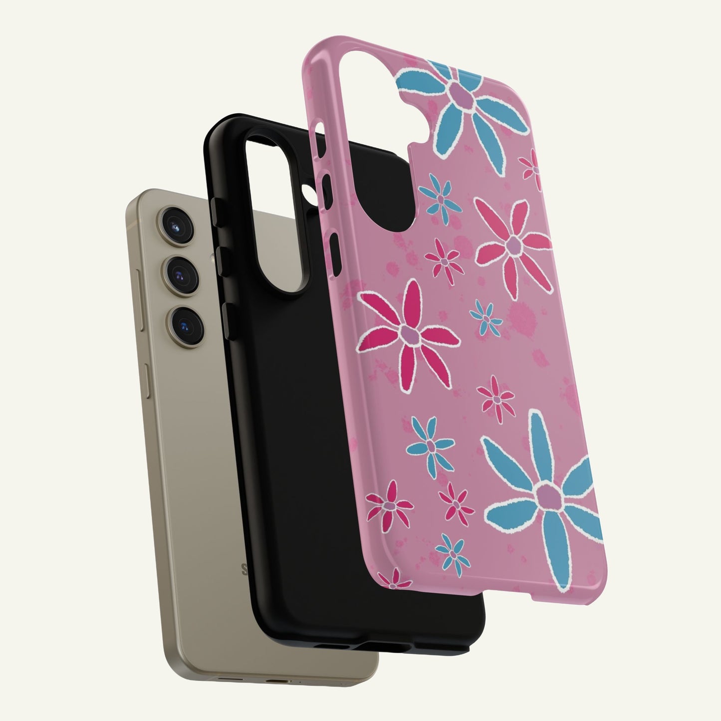 Flower Phone Case Pink