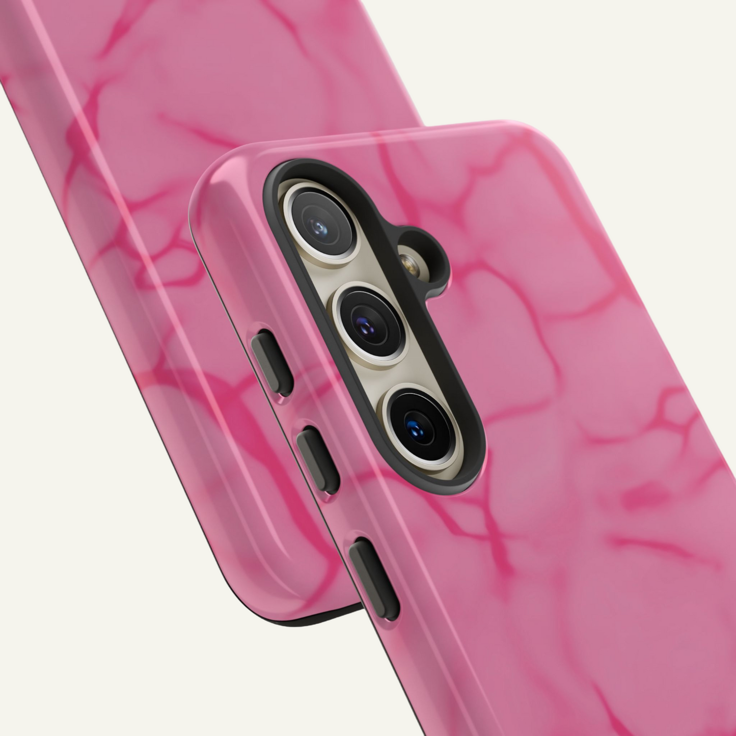 Marble Phone Case Pink on Pink