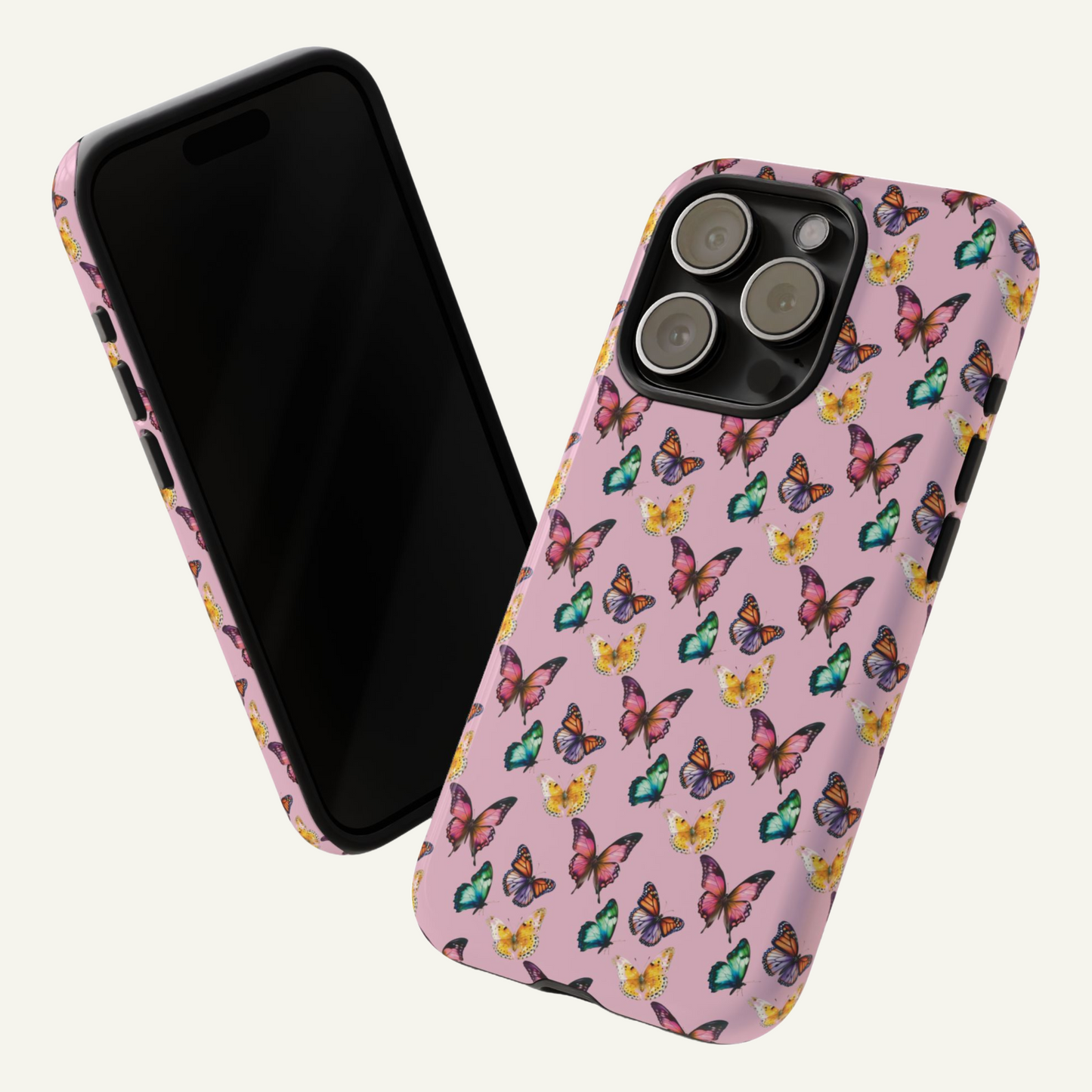 Butterfly Phone Case Pink