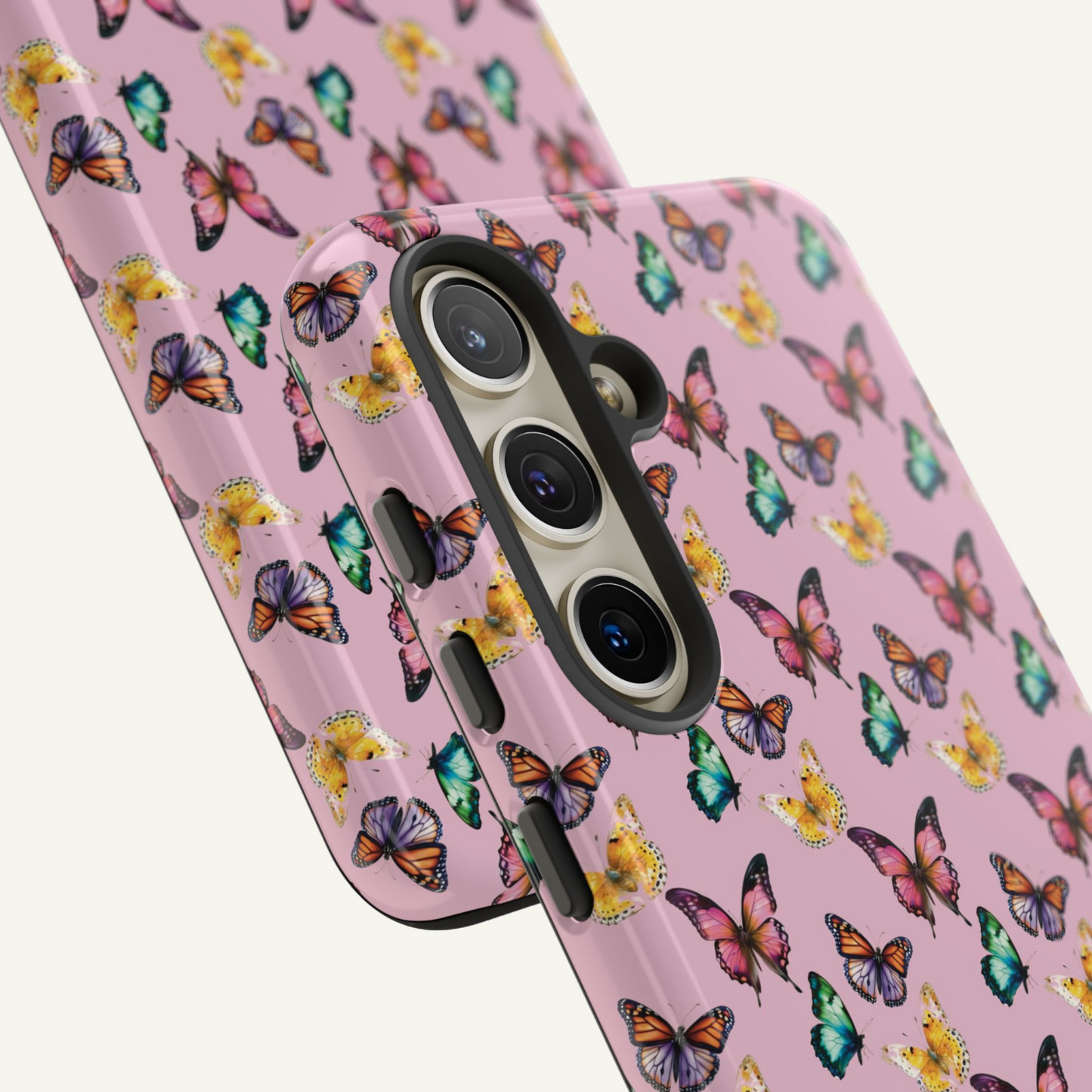 Butterfly Phone Case Pink