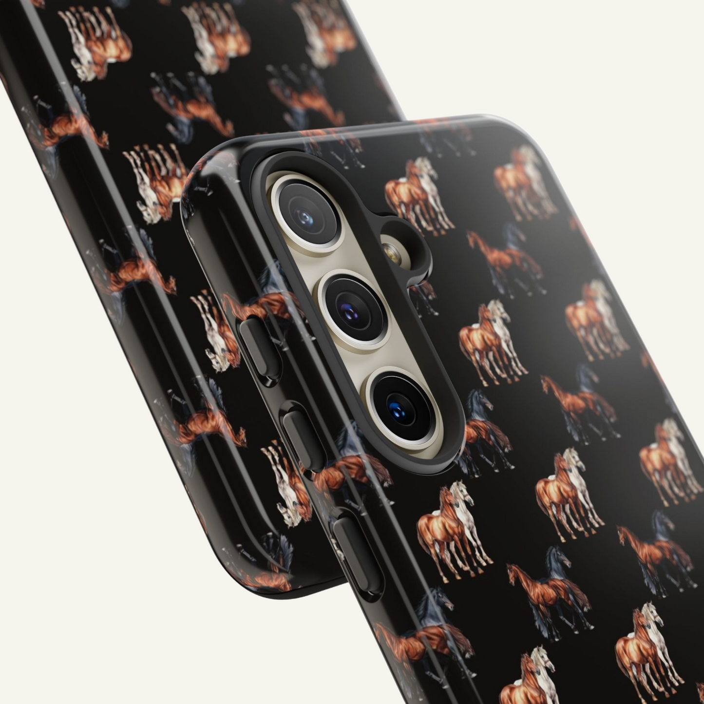 Horse Phone Case Black