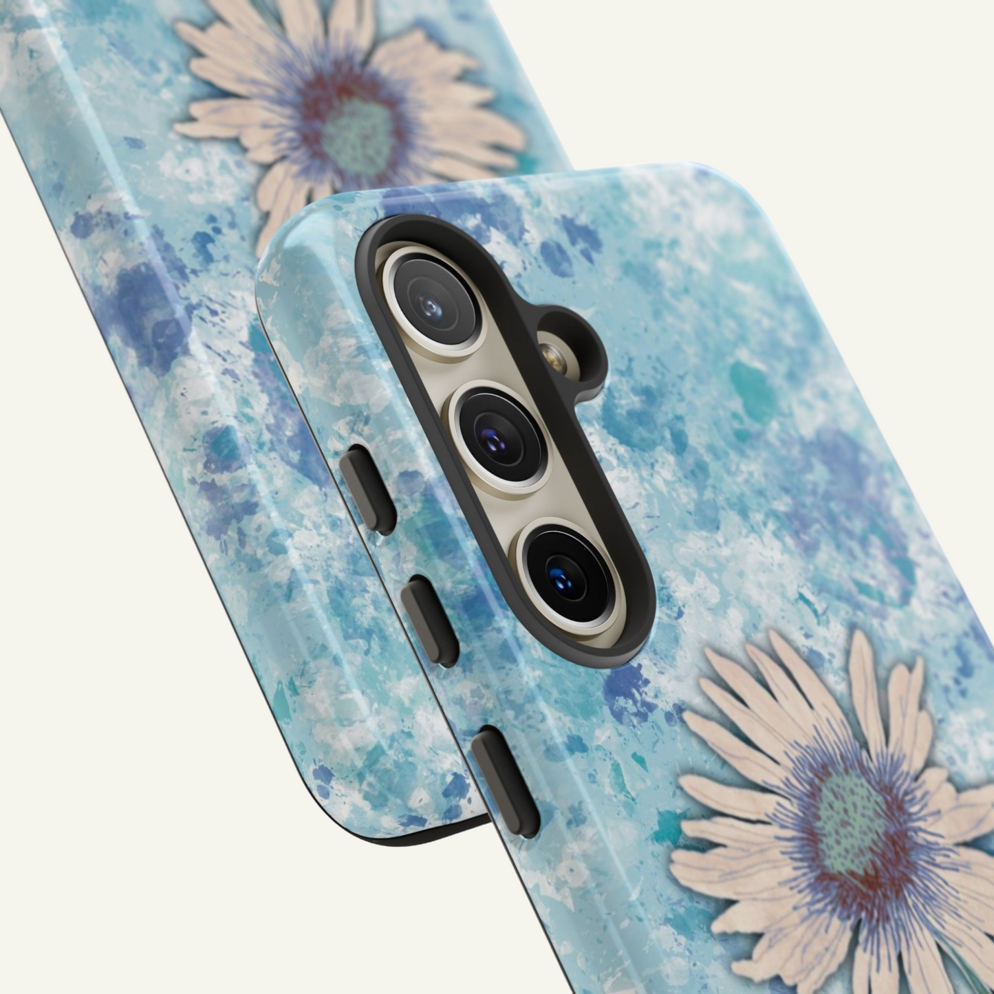 Daisy Phone Case Blue