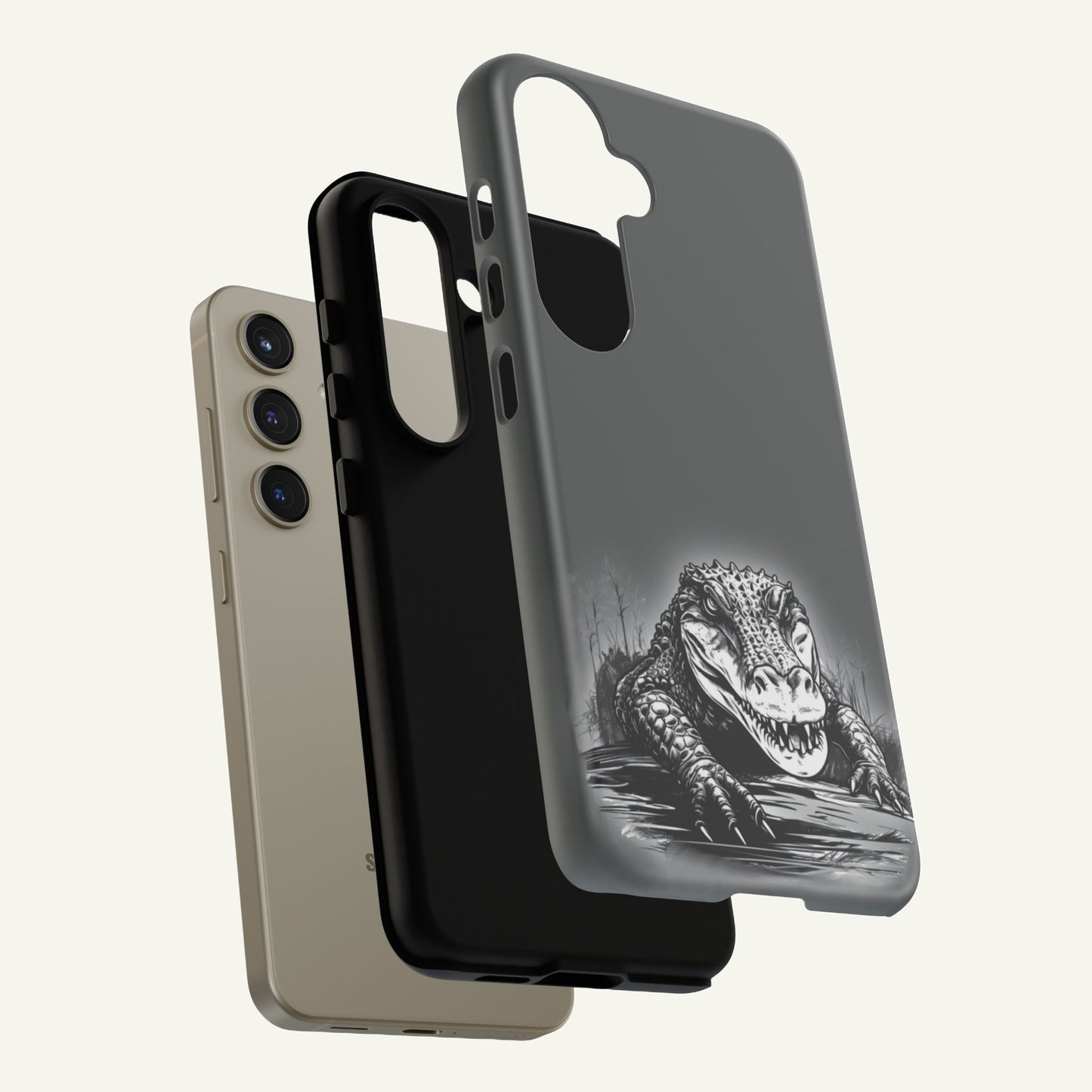 Gator Phone Case Gray