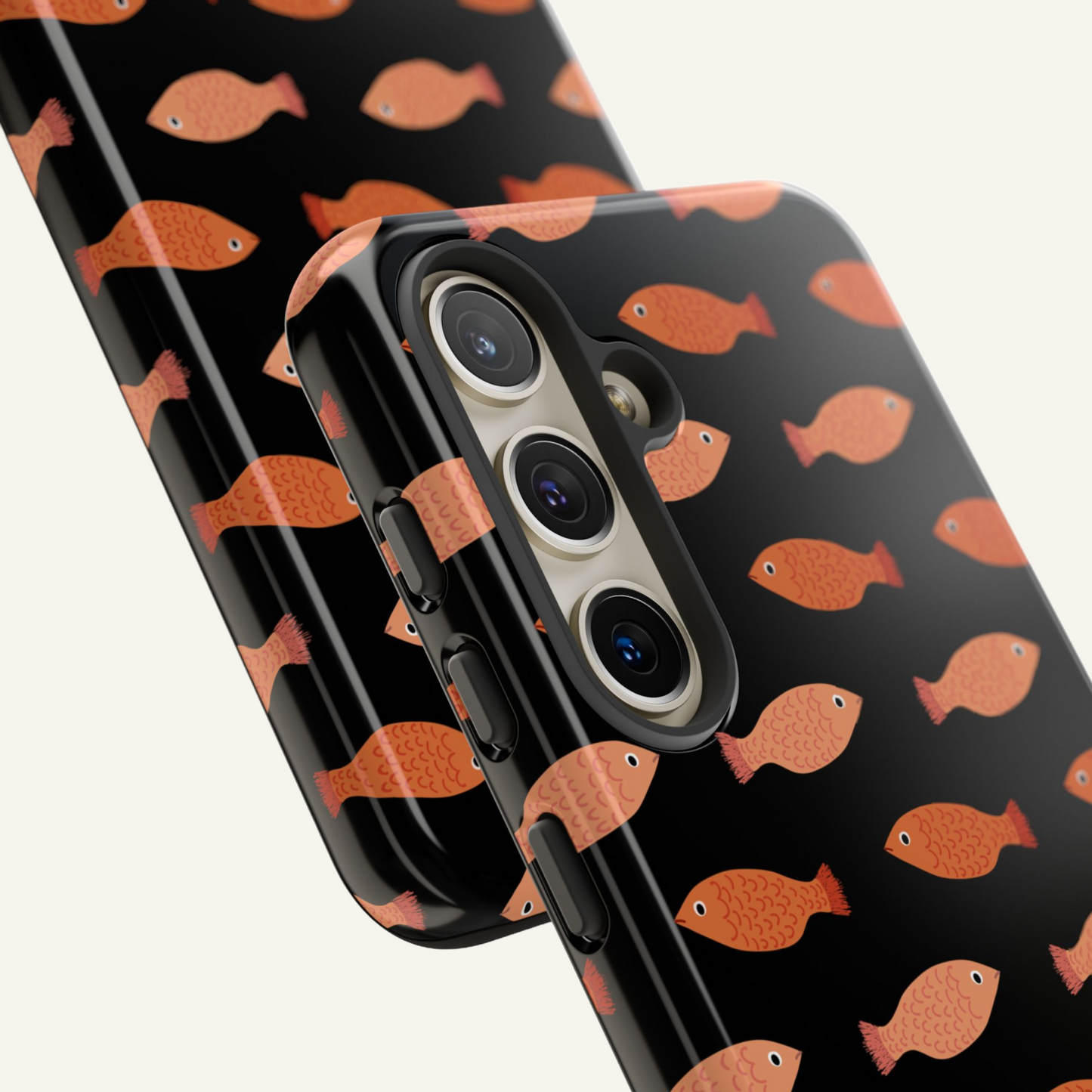 Fish Phone Case Black